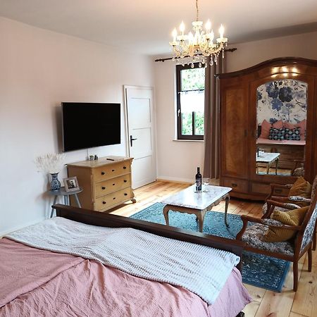 Minicamping Und B&B Apartment Hintergarten Niederorschel Esterno foto