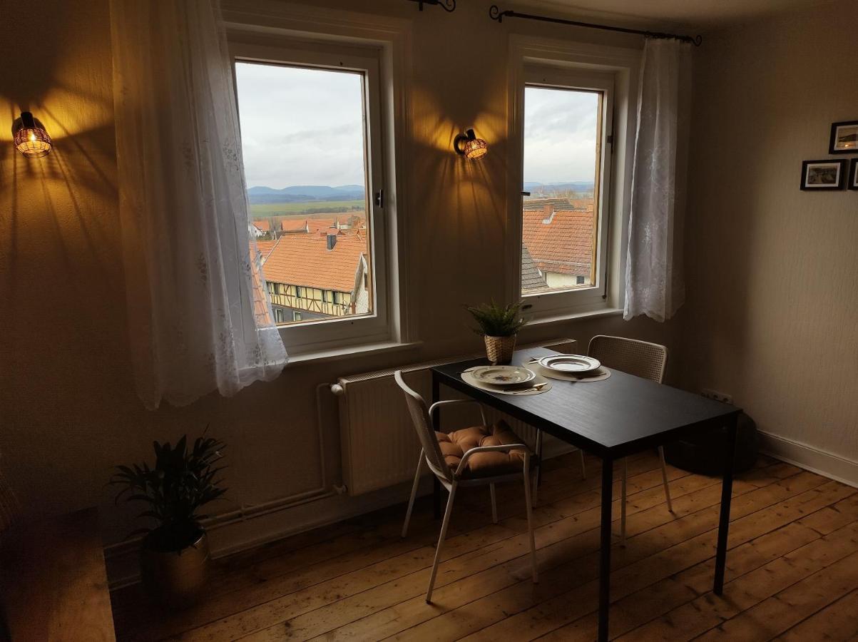 Minicamping Und B&B Apartment Hintergarten Niederorschel Esterno foto