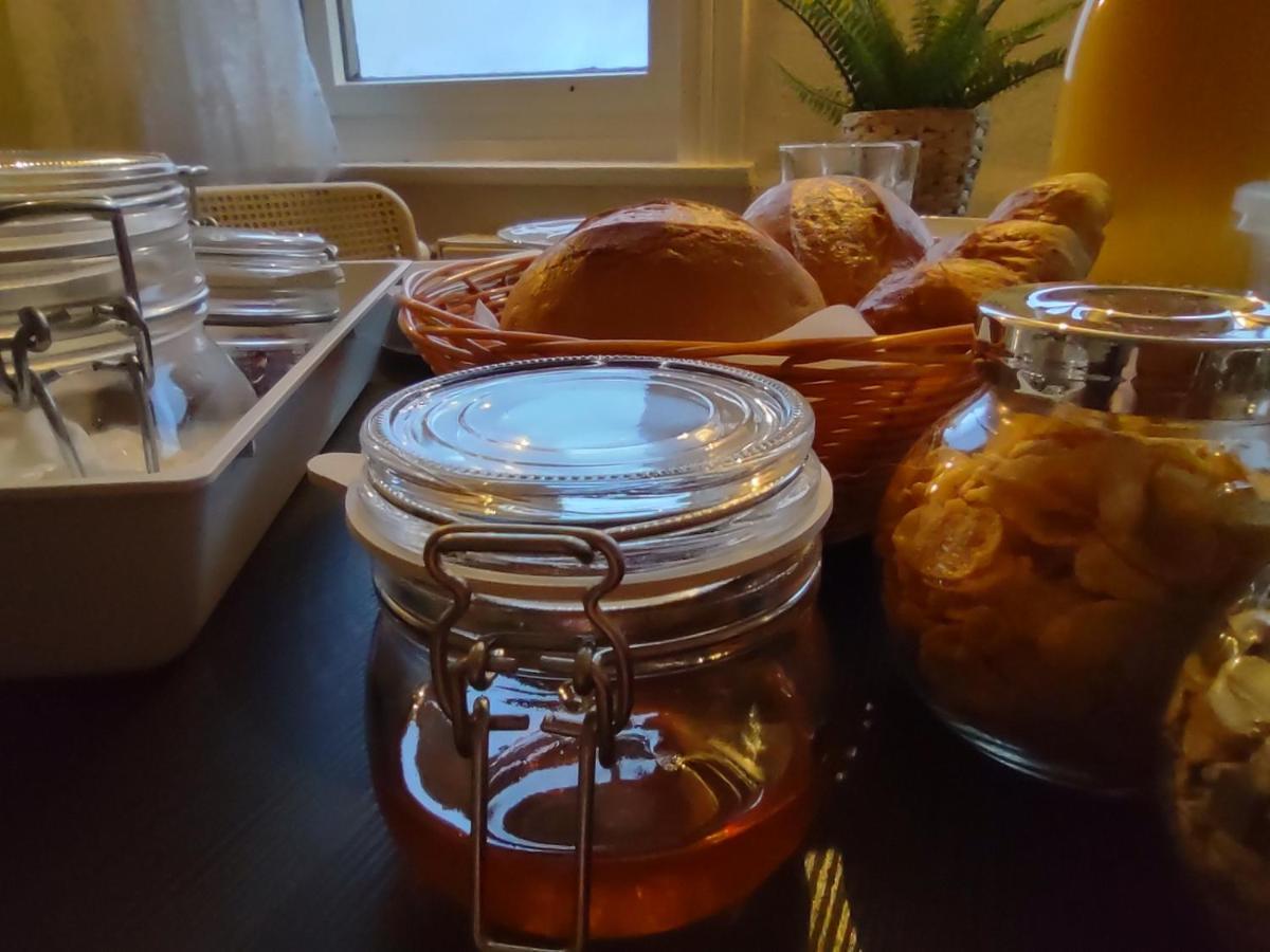 Minicamping Und B&B Apartment Hintergarten Niederorschel Esterno foto