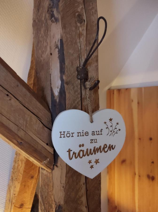 Minicamping Und B&B Apartment Hintergarten Niederorschel Esterno foto